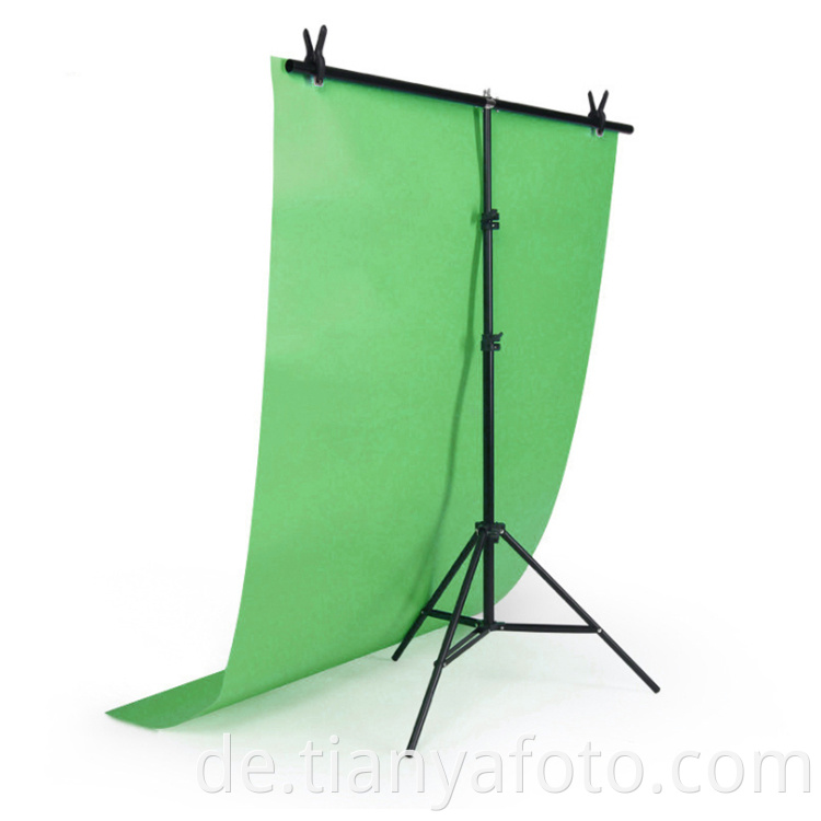 1,5x2m Professionelle Fotografie Fotohintergründe Tragbarer T-Form Hintergrund Hintergrund Ständer Halter